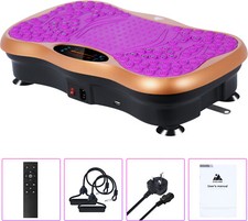 Vibration Plate Machine Fitness Body Shaper Slim Trainer Gym Exercise Music