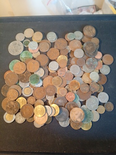 World coins 1kg joblot - world, ..joblot