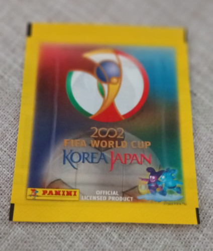 Panini world cup 2002 unopened - cup,
