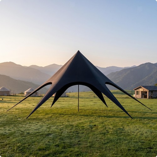 Star canopy tent - star, portable
