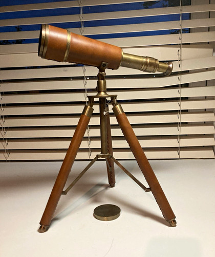 Nautical tripod brass - nautical,