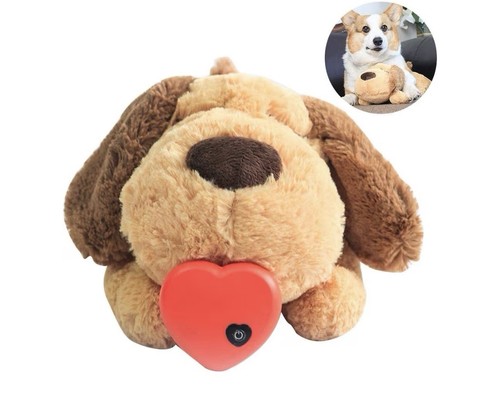 Heartbeat plush toy for - toy, dogs
