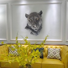 Lifelike Animal Head Statue