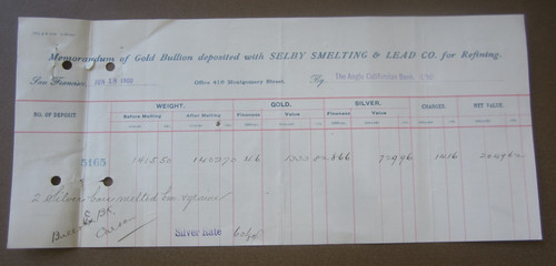 1900 selby smelting - &, lead