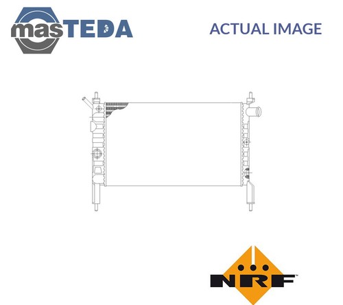 58930 engine cooling radiator - 58930,