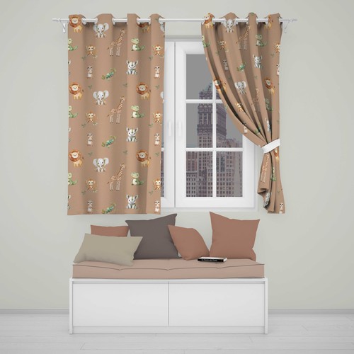 Blackout eyelet curtains - blackout,
