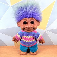 VTG Troll Doll with Purple