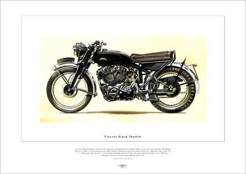 Motorcycle fine art print - motorcycle,