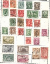 CANADA ALBUM PAGE OF 29 GOOD