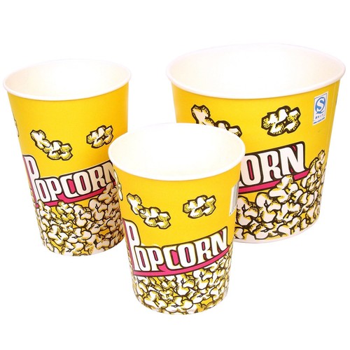 Cinema style popcorn buckets - cinema,
