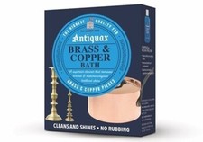 Antiquax Brass and Copper Cleaning Bath 5x30g Sachets Works Fast Cleans & Shines