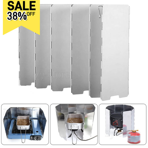 Stove wind shield 12plates - stove,