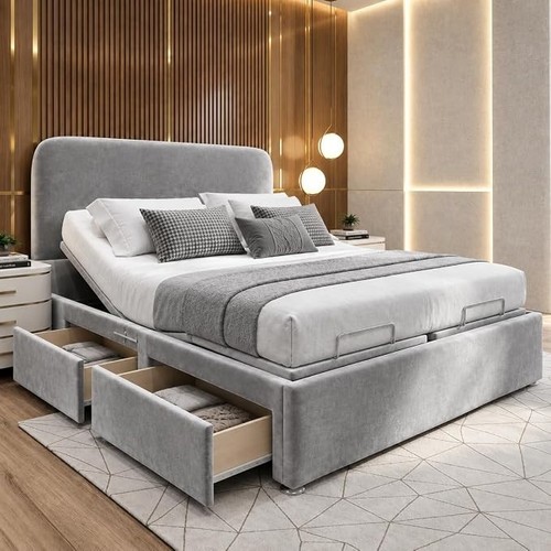 Milan electric adjustable bed - adjustable,