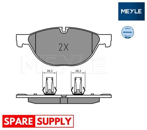 Brake pad set - disc, for