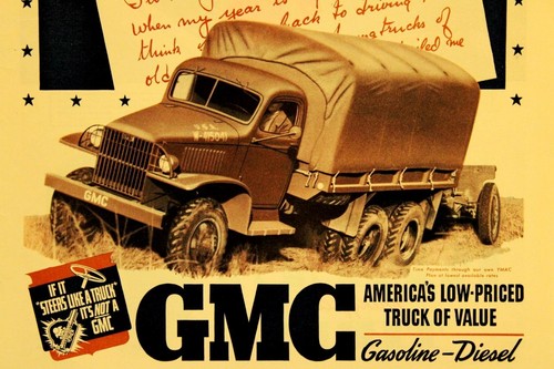 1941 gmc army - gmc, with