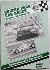OULTON PARK 19 Oct 1991 BRSCC