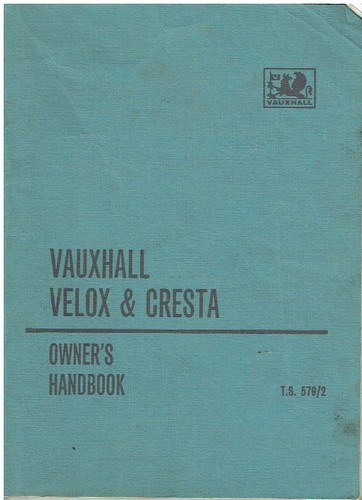 Vauxhall velox cresta pb - vauxhall,