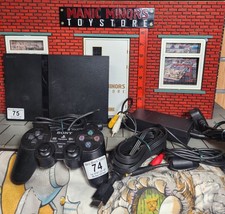 Sony PlayStation 2 PS2 Slim Console Bundle Lot - Tested & Working - #75