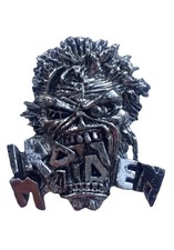 Iron Maiden Eddie Crunch Pin Badge, Bruce Dickinson, Heavy Metal Alchemy Rock