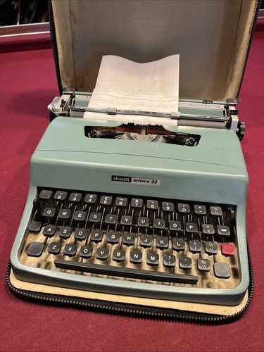 Olivetti lettera vintage - lettera,