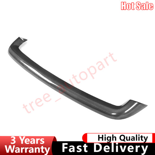 Real carbon rear trunk spoiler - carbon,