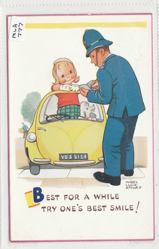 Mabel lucie attwell policeman - lucie,