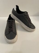 Mckenzie Womens UK 3 Black Trainers Canvas Low Top Sneaker Comfortable Shoes