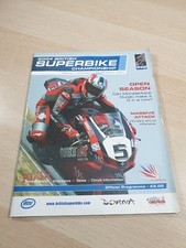 BSB British Superbike Championship Programme Silverstone March 2004 Round 1