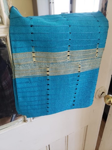 African gele headtie blue and - african,