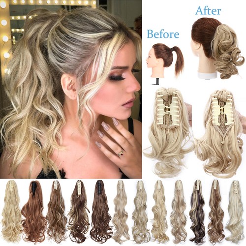 Ponytail hairpiece claw - hairpiece,