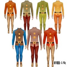 Cosplay the Seven Dwarfs Dopey Sneezy Kids Adult Jumpsuits Christmas Bodysuits