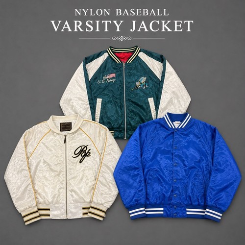 Nylon baseball varsity - nylon,