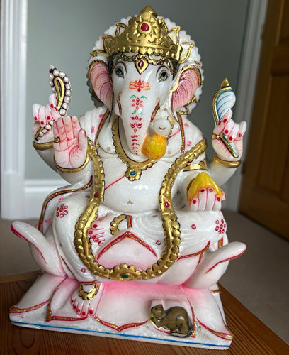 Ganesha statue solid - statue, marble