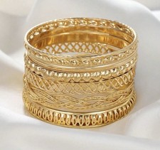 Asian Indian Gold Bangles  Set