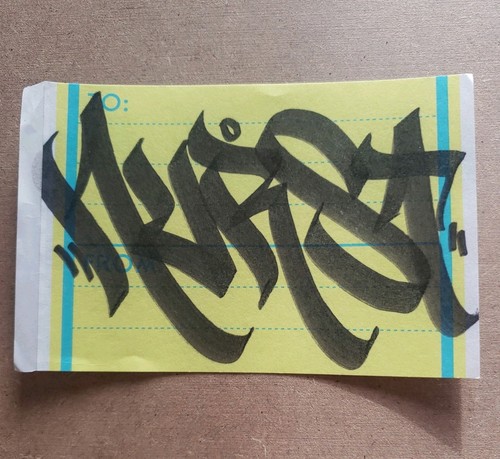 Nurse hand drawn tag graffiti - nurse,