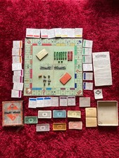 Monopoly Vintage Very Old Vintage Game Board Game 1940's Complete