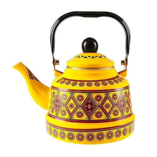Large enamel tea kettle - large,
