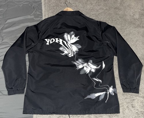 Coach jacket black floral - y-3,