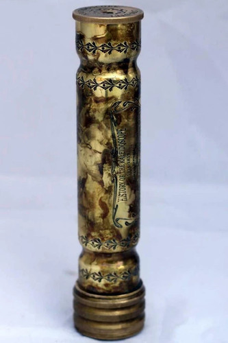 Antique brass twist - brass,