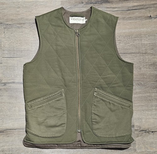 Williams quilted vest mens - williams,