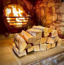 Air dried seasoned hardwood