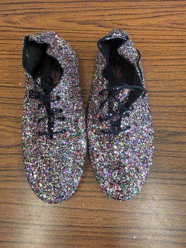 Rock glitter multi suede sole - suede,