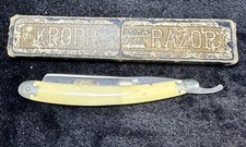 Antique Emil Jenson Solinger-Wald Straight Razor With Original Kropp Box 1920-30