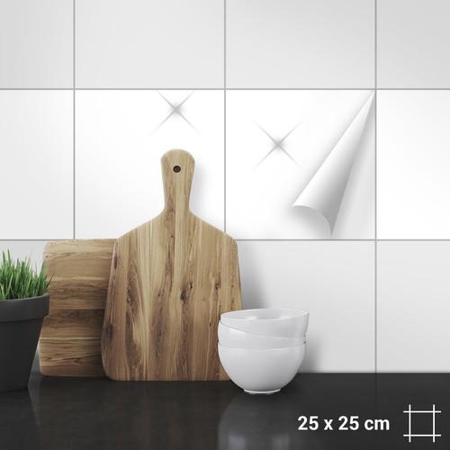 Tile stickers 25cm - stickers, for