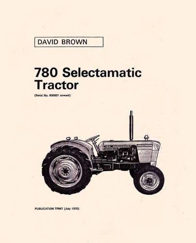 David brown 780 - david, selectamatic