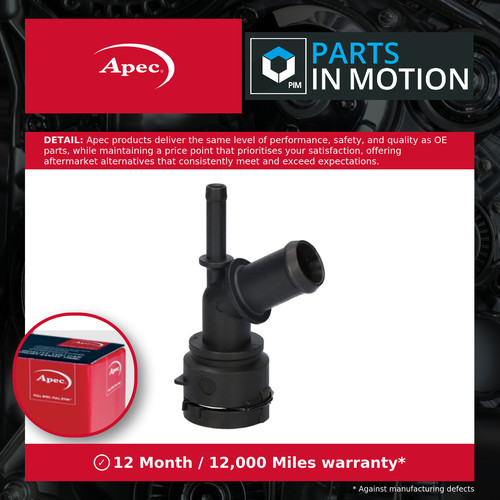 Coolant flange pipe fits vw - flange, /