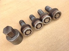 SMART FORTWO 450,ROADSTER 452 ALLOY WHEEL LOCKING NUTS SECURING LOCK SET 1998-14