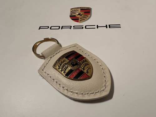 Genuine porsche leather crest - porsche,