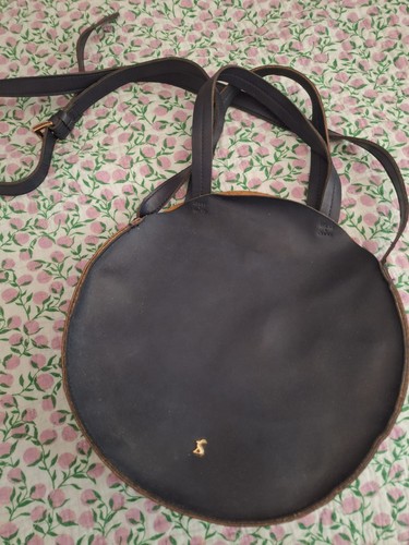 Joules clara navy leather - joules, navy,