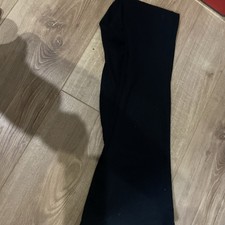 Women's Flared Ripped Bottoms Black Size 4 Nasty Gal